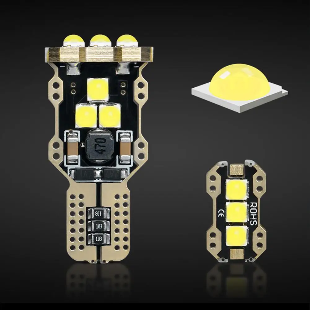 Автомобильный светодиодный фонарь заднего хода T15 W16W 3030 9smd, водонепроницаемый декодирующий фонарь хвостовые лампы 540lm 6000k, стоп-сигнал с высокой яркостью, Прямая поставка Автомобильный светодиодный фонарь заднего хода T15 W16W 3030 9smd, водонепроницаемый декодирующий фонарь хвостовые лампы 540lm 6000k, стоп-сигнал с высокой яркостью, Прямая поставка