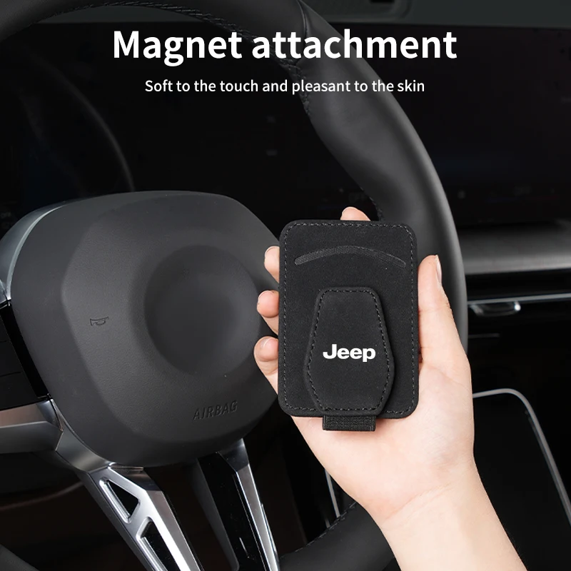 Фото Держатель для очков для Jeep Grand Cherokee Compass Patriot Renegade Wrangler Liberty Trailhawk Rubicon №4