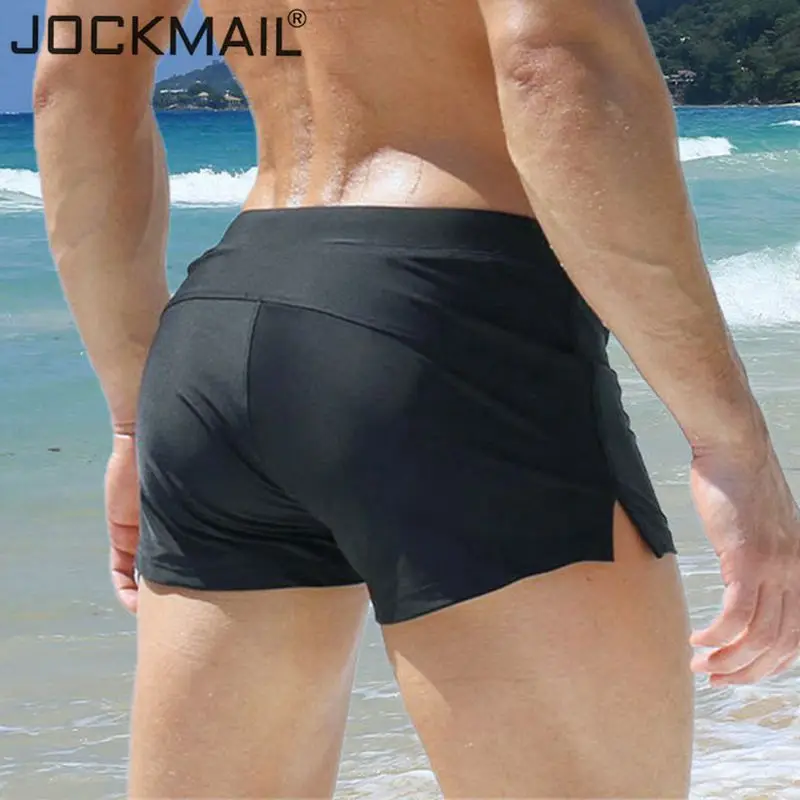 Фото JOCKMAIL мужские плавки для плавания, мужские трусы для плавания, купальный костюм для мальчиков, купальный костюм для воды, мужские трусы для геев №5