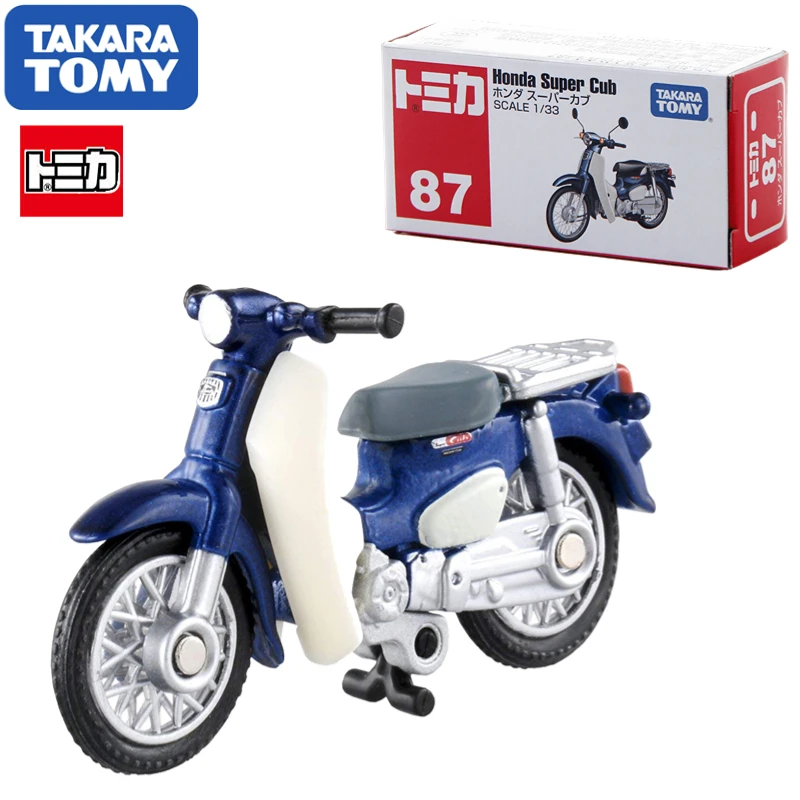 

Модель мотоцикла Takara Tomy 087 Honda Super Cub, модель мотоцикла Qingqi 87, крутая игрушка для мальчика, украшения, коллекционный подарок