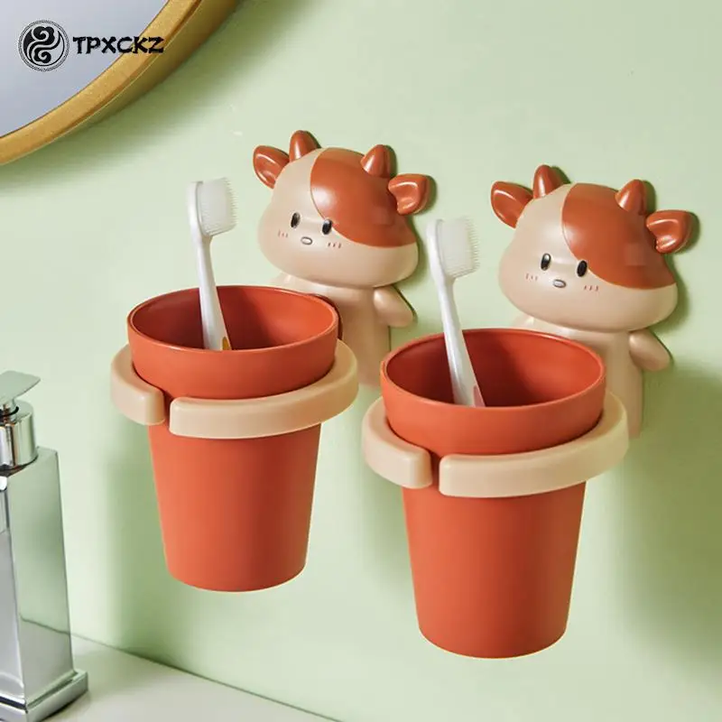 

Children'S Cartoon Mouthwash Cup Wall Toothbrush Cup Toothbrush Holder Children Gargle Cup