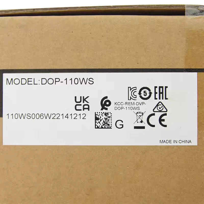 DOP-110WS 10-дюймовый сенсорный экран HMI DOP110WS ЖК-сенсорный и гарантия один год