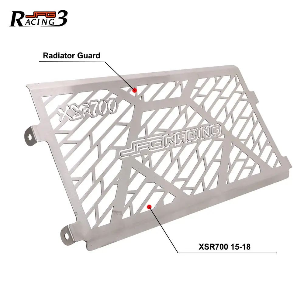 

Motorcycle Parts Radiator Grille Cover Guard Stainless Steel Protection Protetor For YAMAHA XSR700 XSR 700 2015-2018 15 16 17 18