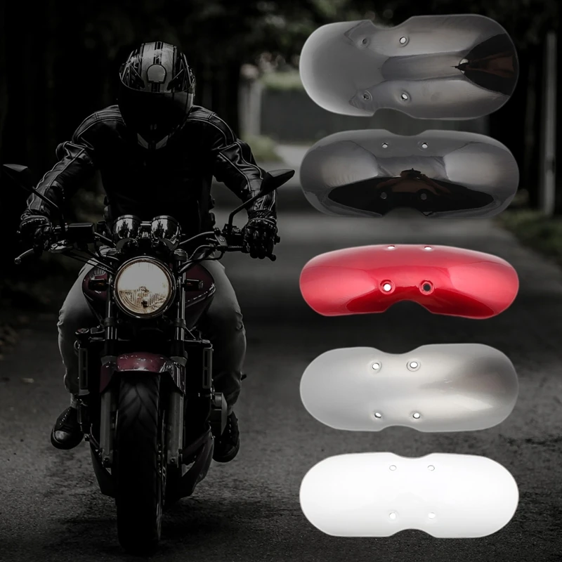 5 цветов Cafe Racer мотоцикл короткое переднее крыло Маска Мотоцикл брызговика Чоппер