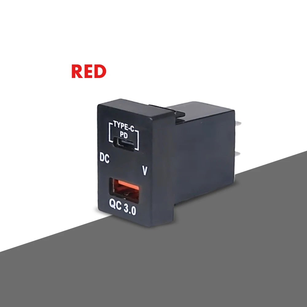 

Светодиодное быстрое зарядное устройство Qc 3, адаптер прикуривателя для Mitsubishi Outlander 3 Xpander 2016, спортивные аксессуары Pajero