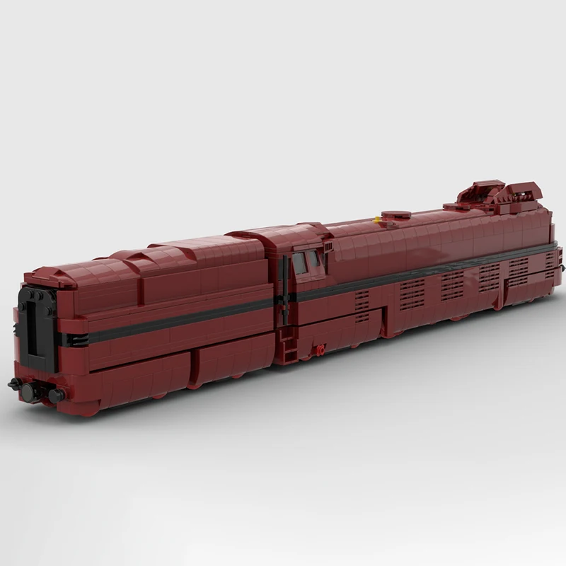 Набор строительных блоков MOC DRG (1544 детали) — модель поезда для декора гостиной, спальни, офиса, дома, коллекционная модель, подарок (art.: 3920d8124bdee) - 3920d8124bdee