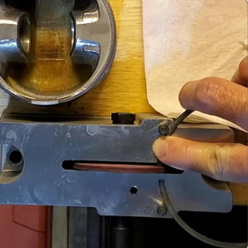 

Universal Piston Ring Filer Reusable Heavy Duty Piston High Strength Aluminum Alloy Manual Ring Grinder For Piston Repairing
