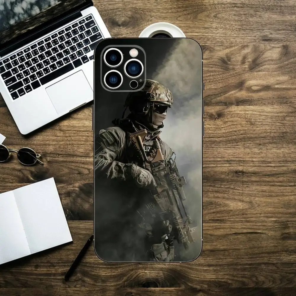 Фото Чехол для телефона PRF Police S-SEAL Team для iPhone 16,15,14,13,12,11,XS,XR,X,8,7,Pro,Max,Plus,mini, силиконовый черный чехол №5