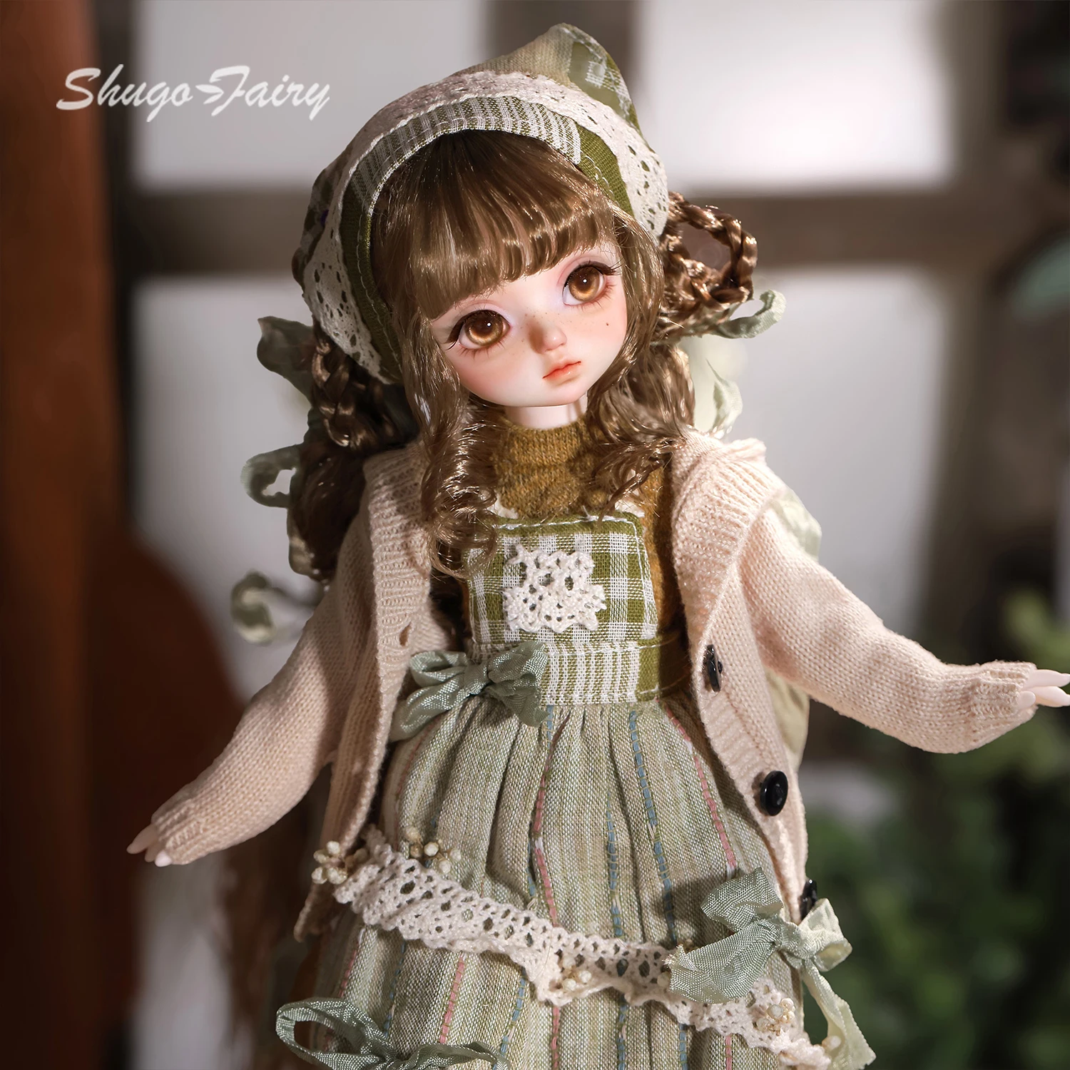 Фото Кукла BJD 1/6 Circe G ShugaFairy, полный комплект, ручная работа, в стиле коттеджкор, лесной стиль, идеальный подарок на день рождения, шарнирная кукла из смолы №2