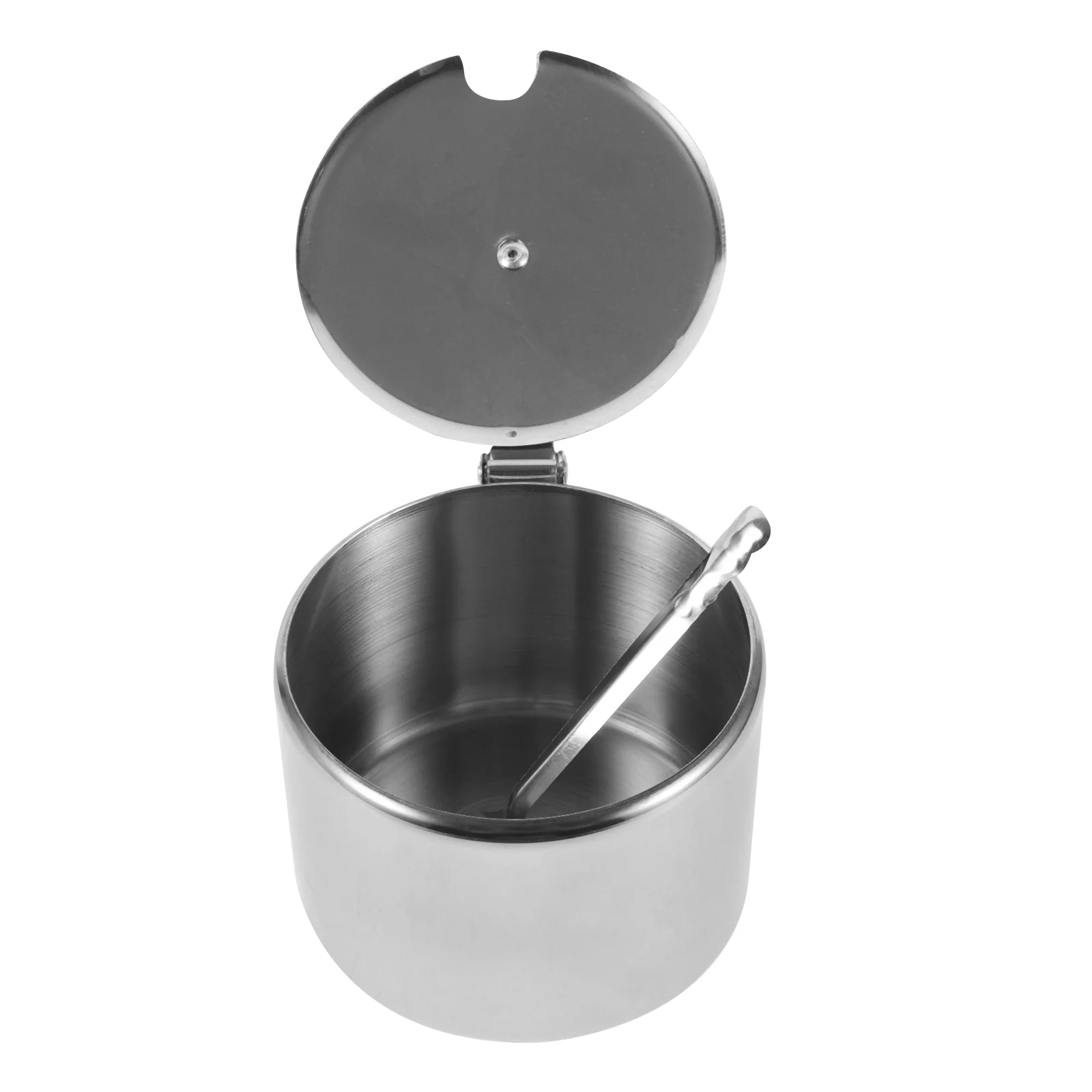 Столовые приборы сахарница из нержавеющей стали банка с ложкой