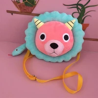 anime spy x family anyas chimera lion plush toy bag messenger bag cosplay anime plush dolls muppet bag gift for girls mascot