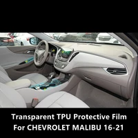 for chevrolet malibu 16 21 car interior center console transparent tpu protective film anti scratch repair film accessories