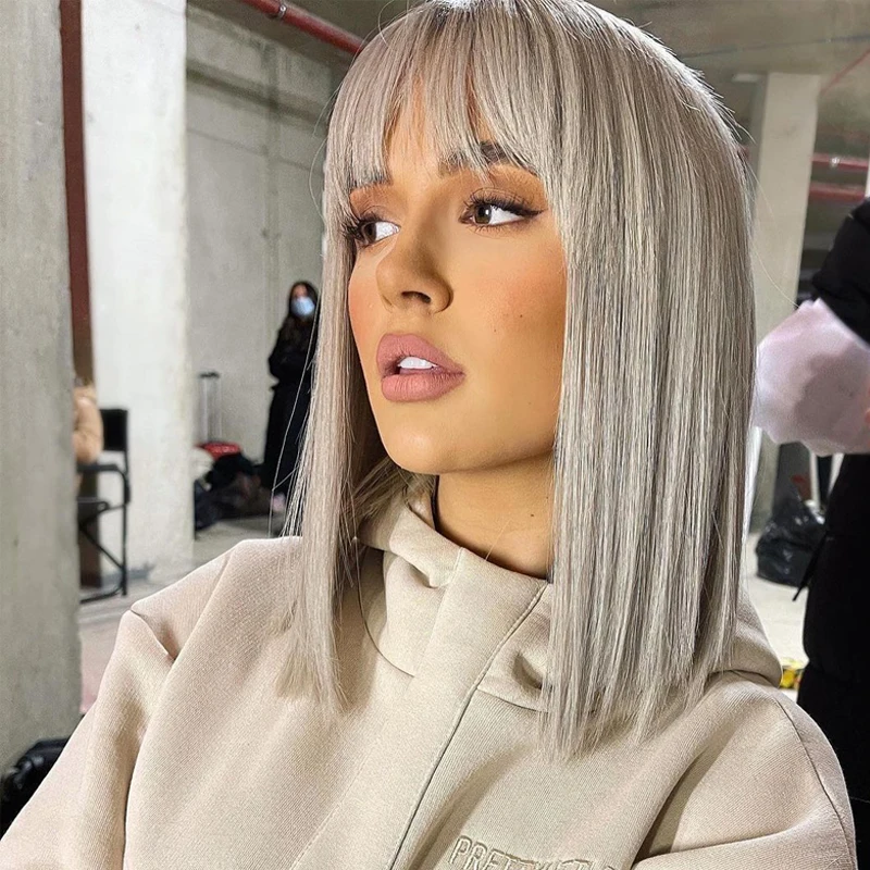 bang wigs human hair