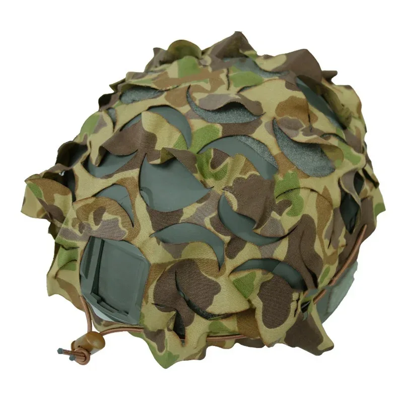 AOR2 A-TACS FG 3D чехол для шлема в тигровую полоску немецкий Flecktarn Splittertarn камуфляжная