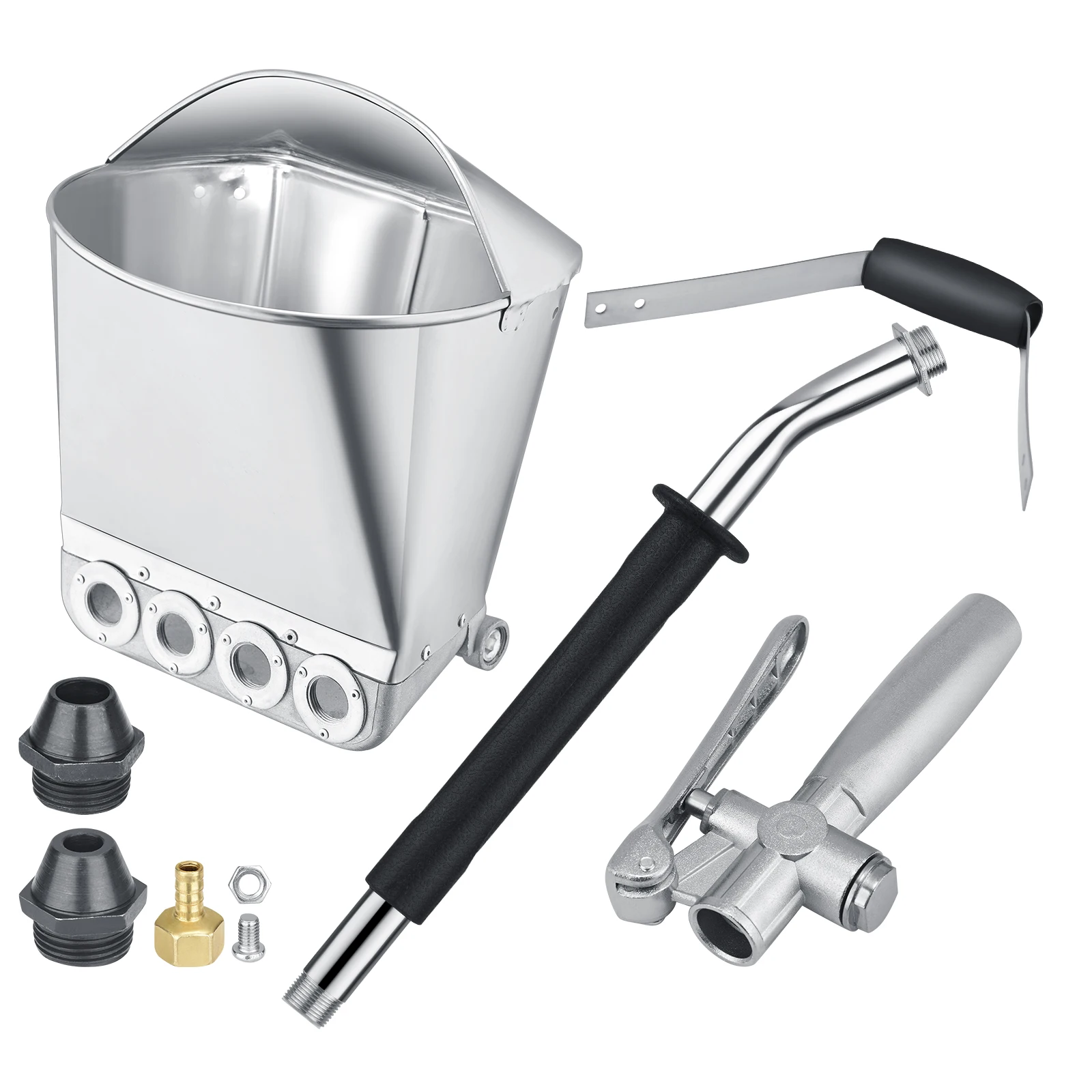 machine do natryskiwania zaprawy cementowej przenośne narzędzie pneumatyczne 4-otworowy pistolet cementu domowa maszyna fugowania