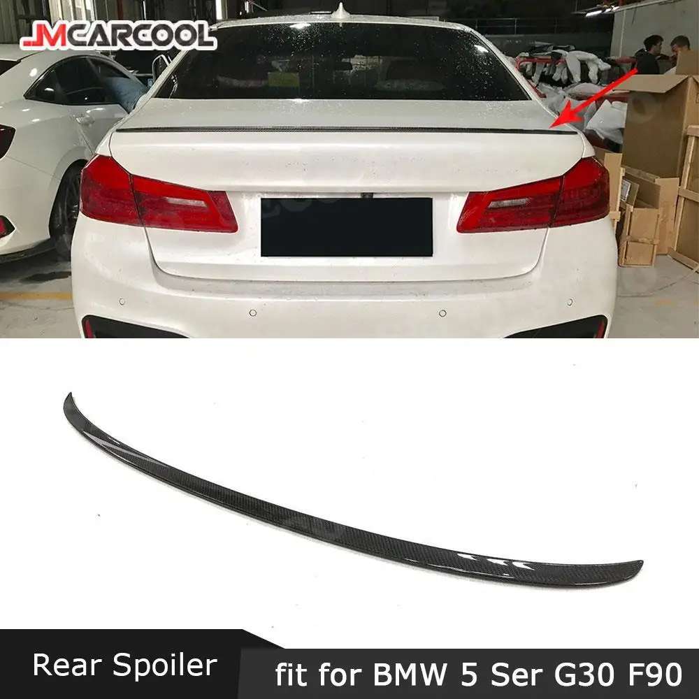 

Carbon Fiber Rear Trunk Spoiler Wing for BMW 5 Series G30 G38 F90 M5 Sedan 2017 2018 2019 M P Style