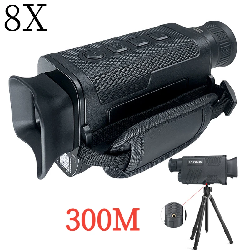 

Night Vision Monocular NV0006 Infrared Digital Hunting Telescope Camping Equipment Hunt Animal Photography Video 300m Distance