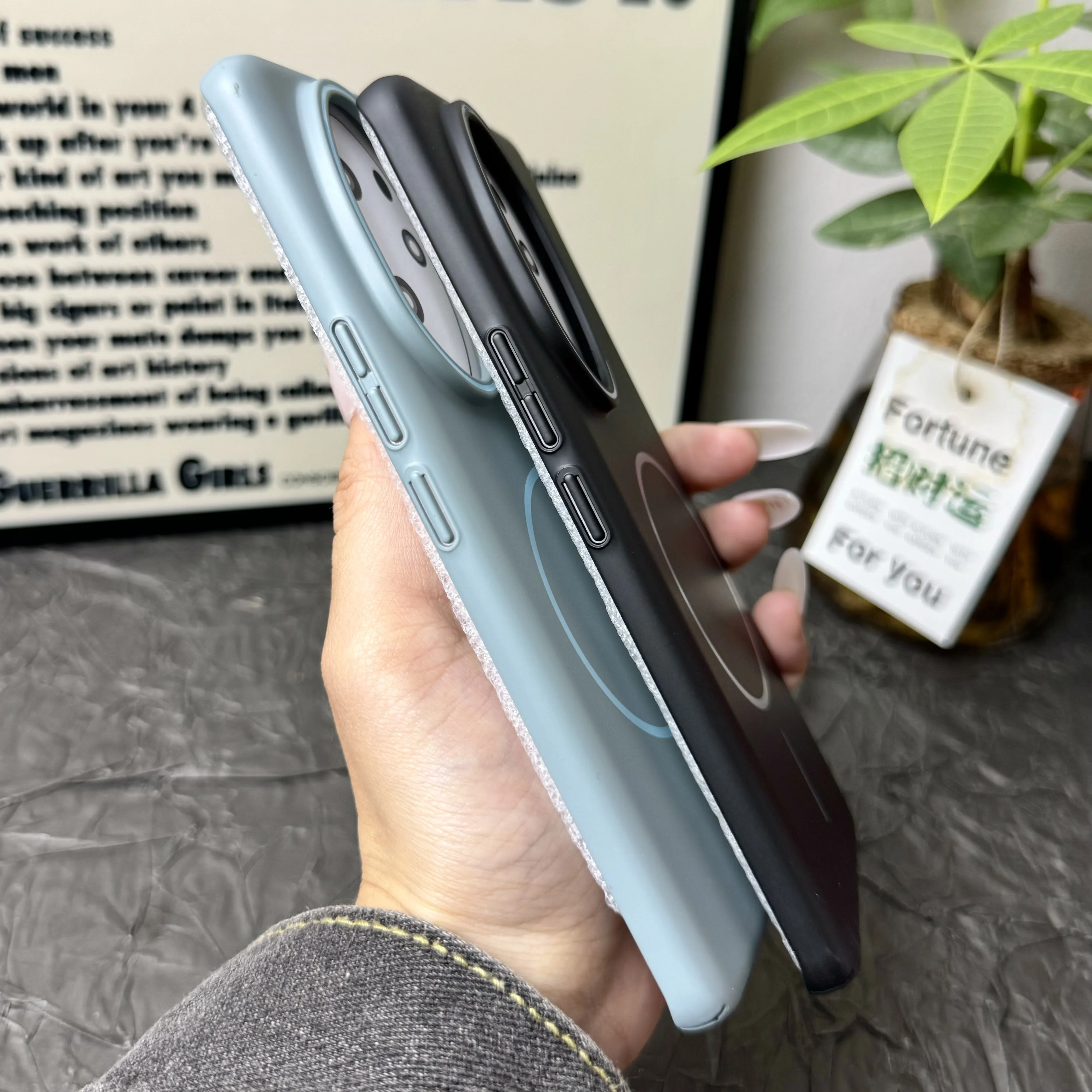 Фото Подходит для чехла для телефона Honor 300, легкого и устойчивого к падению Magsafe Honor 200pro, матового жесткого чехла Honor 100pro. №3