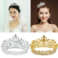 crystal queen crown tiara headband wedding bridal princess rhinestone headpiece fashion hair accessories