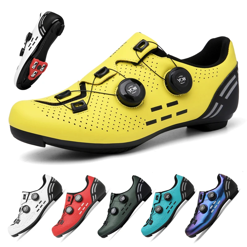 

Latest Men's Mountain Bike Shoes Cyclocross Speed Flat Sneakers Women's Fashion Racing Shoes Outdoor Competitive Sneakers