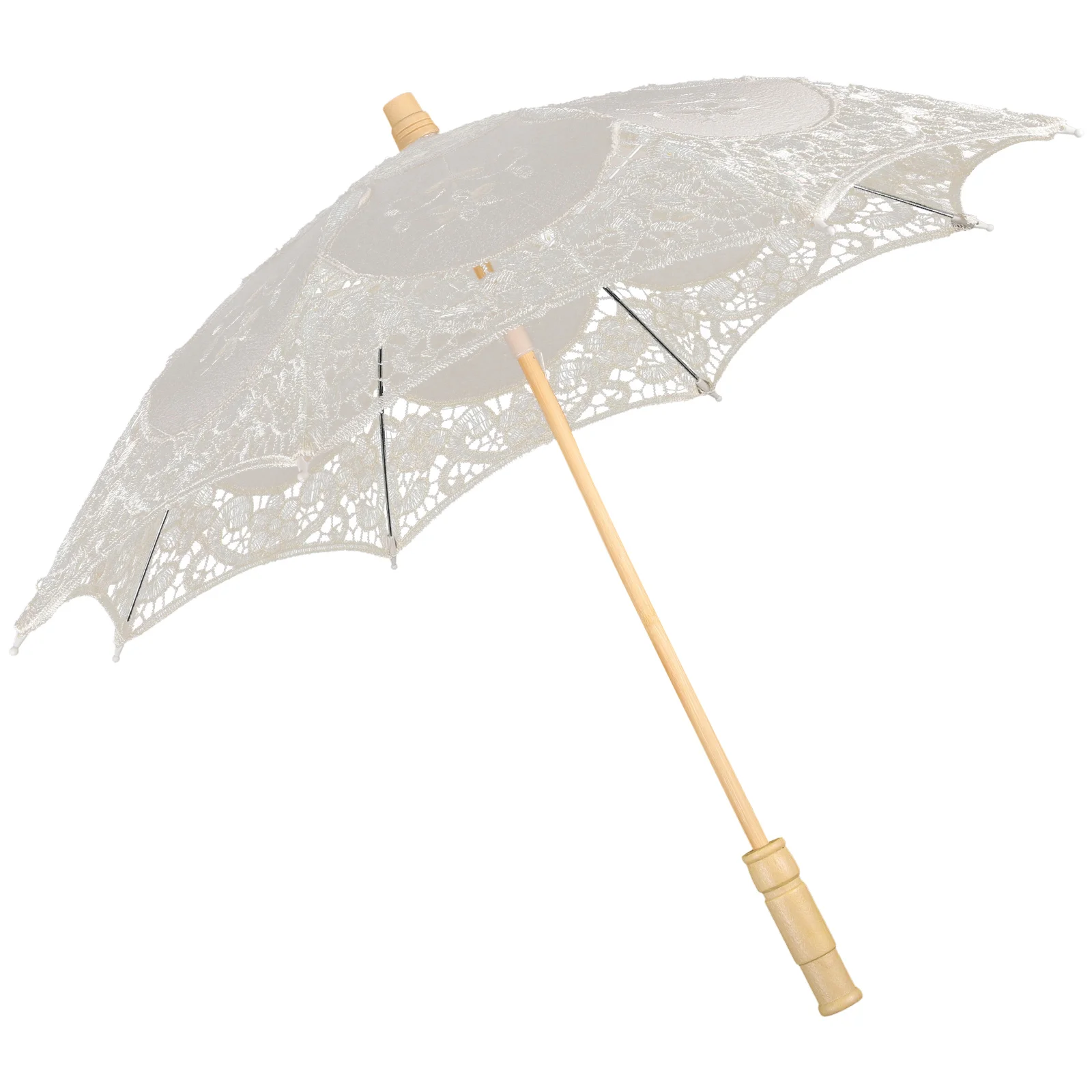 

Lace Umbrella Photography Decorative Decoration Vintage Bridal Parasol Mini Craft