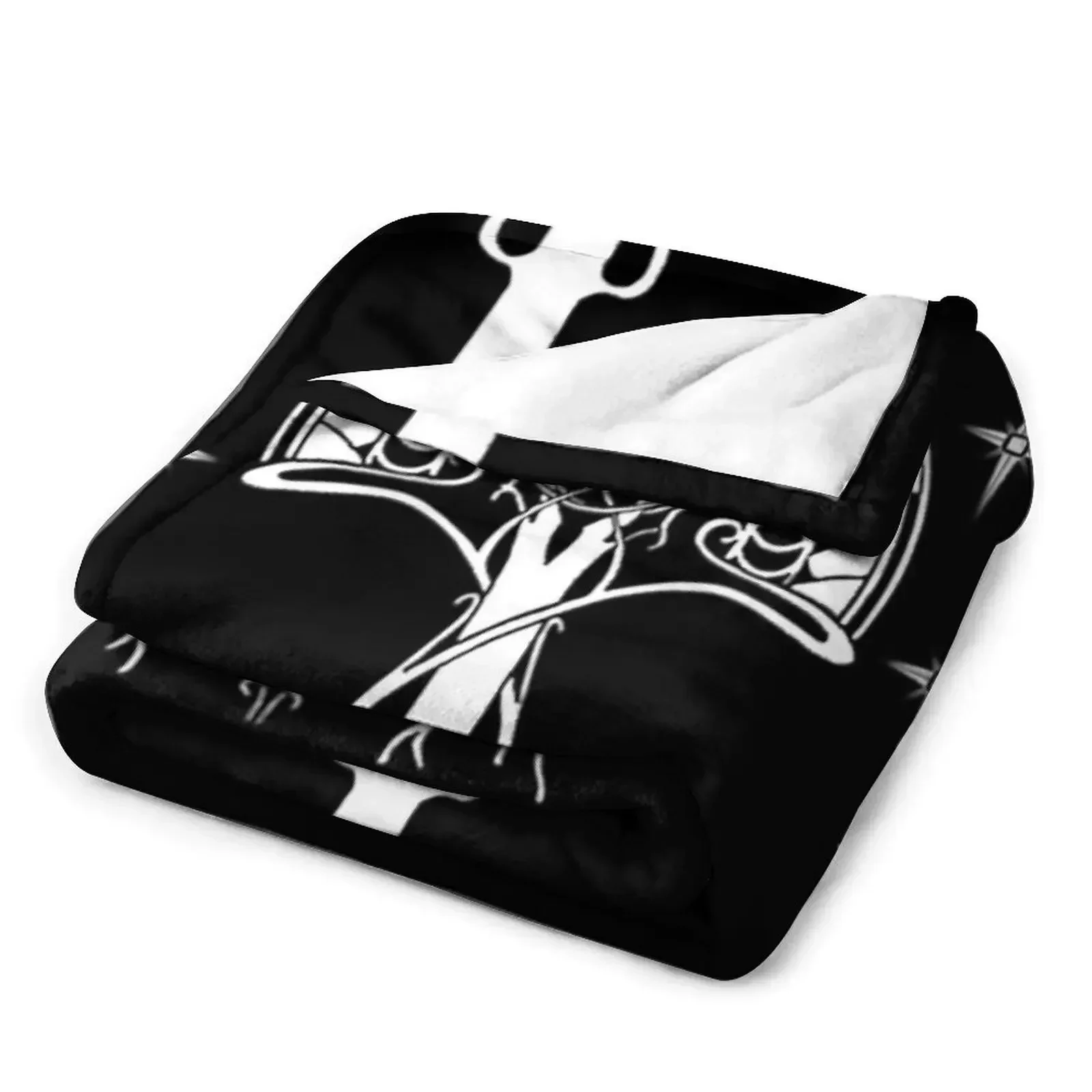 Сигил Великобритании Арнора и Гондора (Gondorian черный вариант) Плед Фланелевое