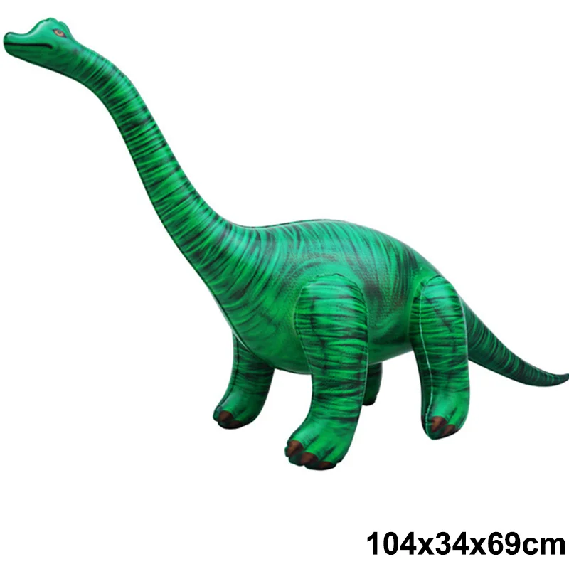 

Inflatable Dinosaur Toy Gifts for Children Dino Birthday Jurassic World Party Favor Pool Party Theme Baby Shower Decoration