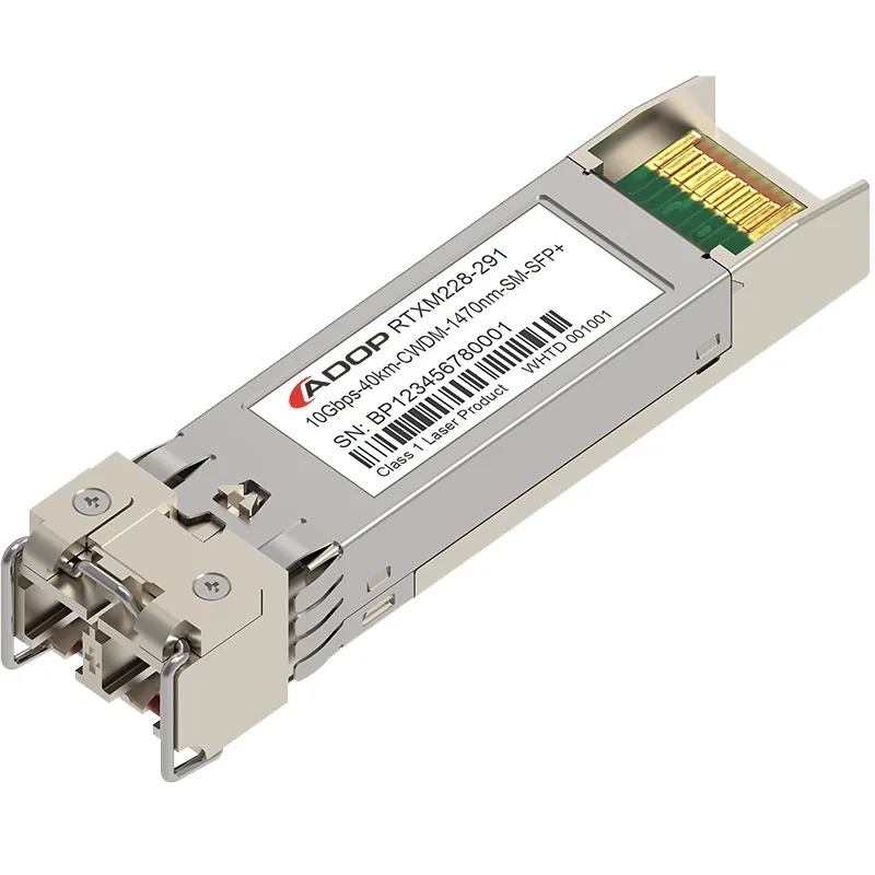 ADOP для Cisco CWDM-SFP10G-1470 совместимый с 10G CWDM SFP + 1470 нм 40 км DOM Дуплексный LC SMF модуль приемопередатчика для передачи