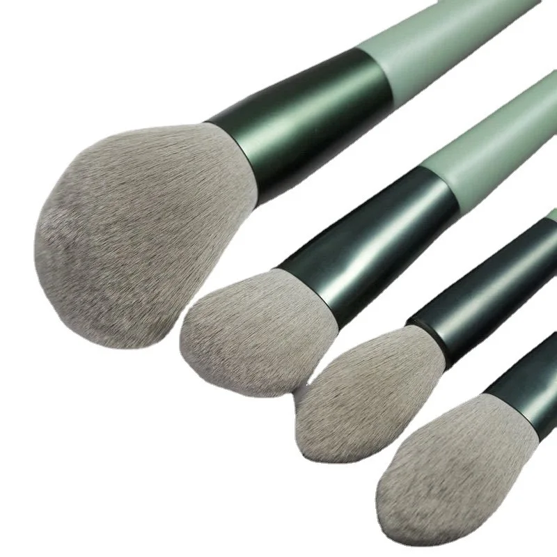 13 Шт. Женский Набор Кистей Для Макияжа Искусственное Шерстяное Волокно Тени Век