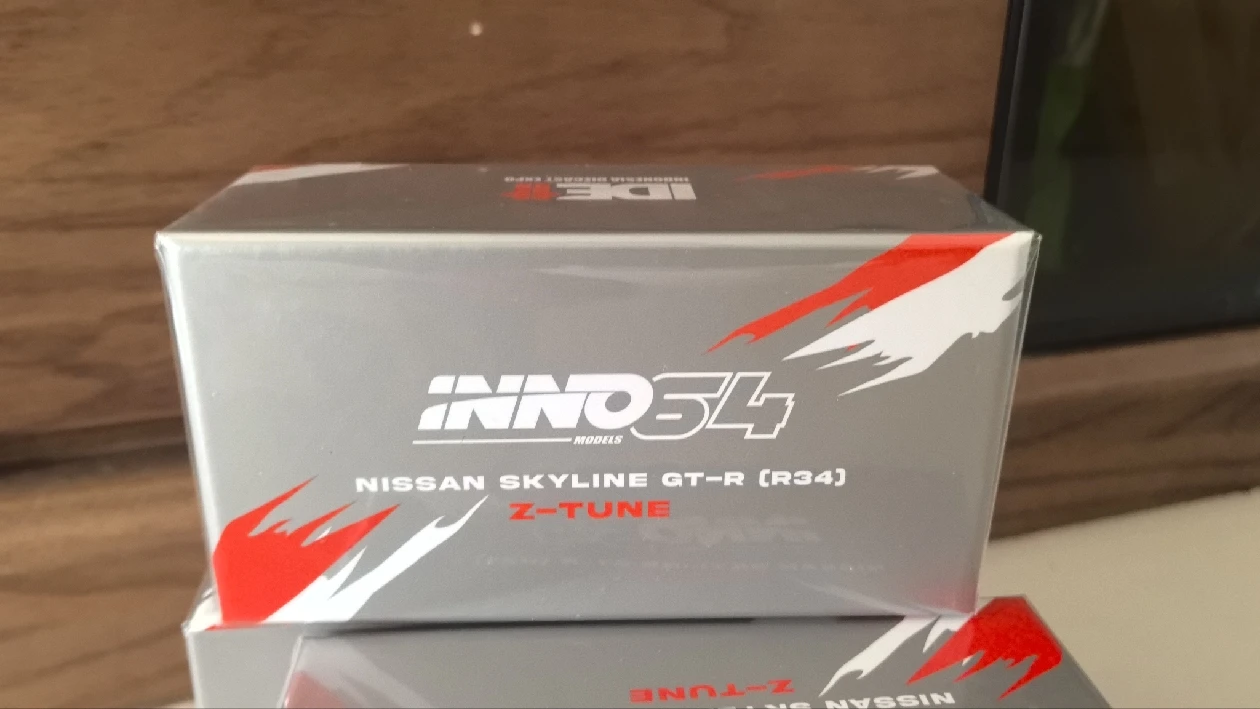 Модели INNO64 1/64 nissan skyline GT-R R34 Limited Индонезийская выставка Коллекция моделей