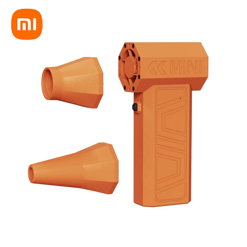 

Xiaomi 200000 RPM Violent Fan Бесщеточный мощный воздуходувка Вакуумный пылесос TypeC Зарядка Сильный ветер 52 м/с Турбоструйный вентилятор