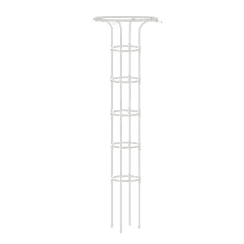 

72.8in Garden Umbrella Shape Trellis For Potted Plants Indoor Plant Trellis Climbing Plant Cages For Flowers Plants Support
