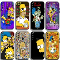 the simpsons phone case for huawei honor 8x 9x 9 lite 10 10x lite 10i 9a carcasa luxury ultra protective smartphone original