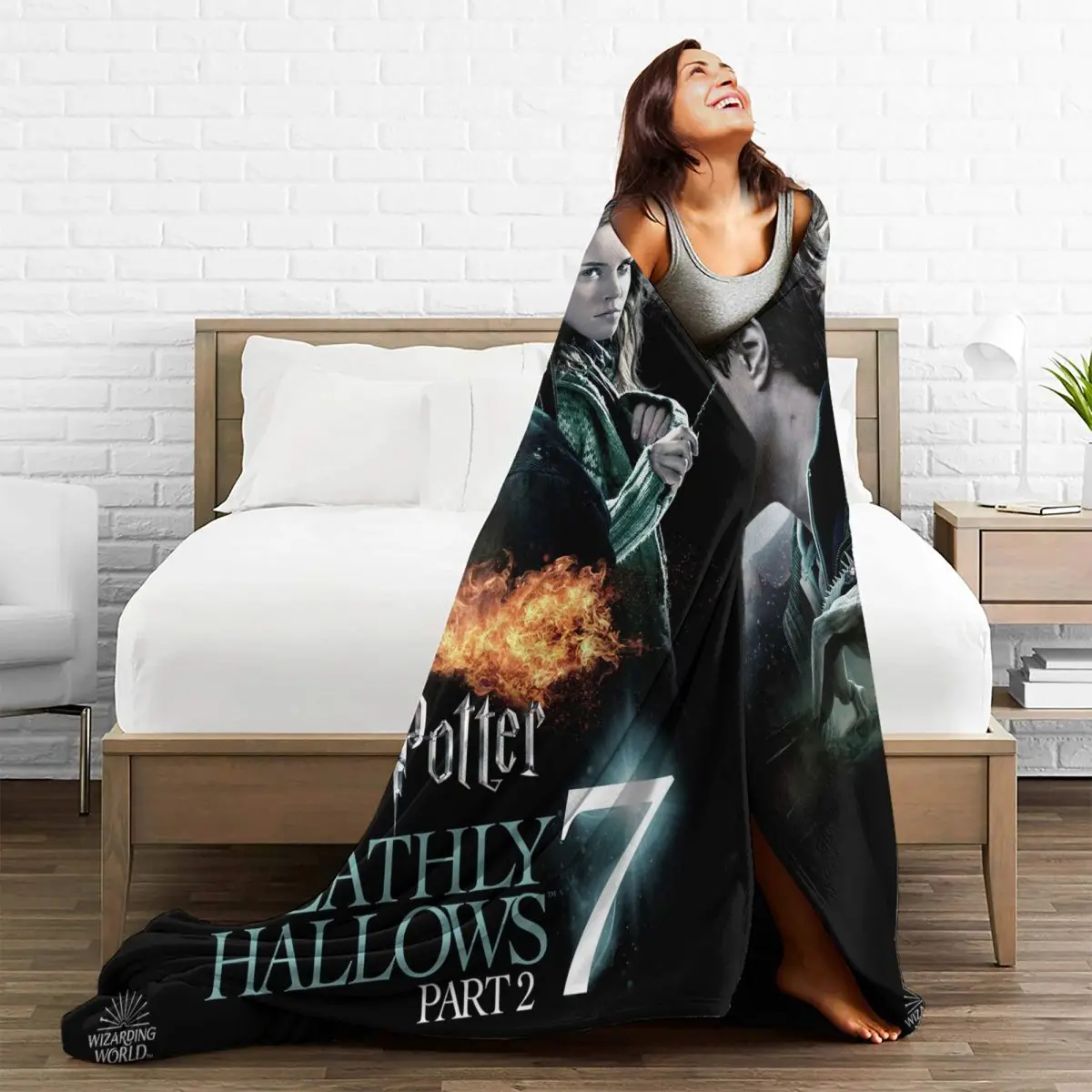 Теплые мягкие одеяла для кемпинга одеяло Дары смерти фланелевое покрывало с