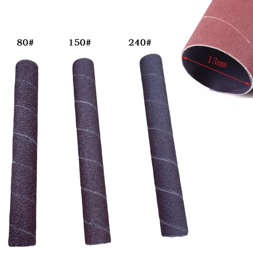 

1Pc 80/150/240 Grit Sanding Drum Sleeves 4.5inch Sandpaper Vibrating Spindle For Sander Sleeve Polishing Tools Accessories