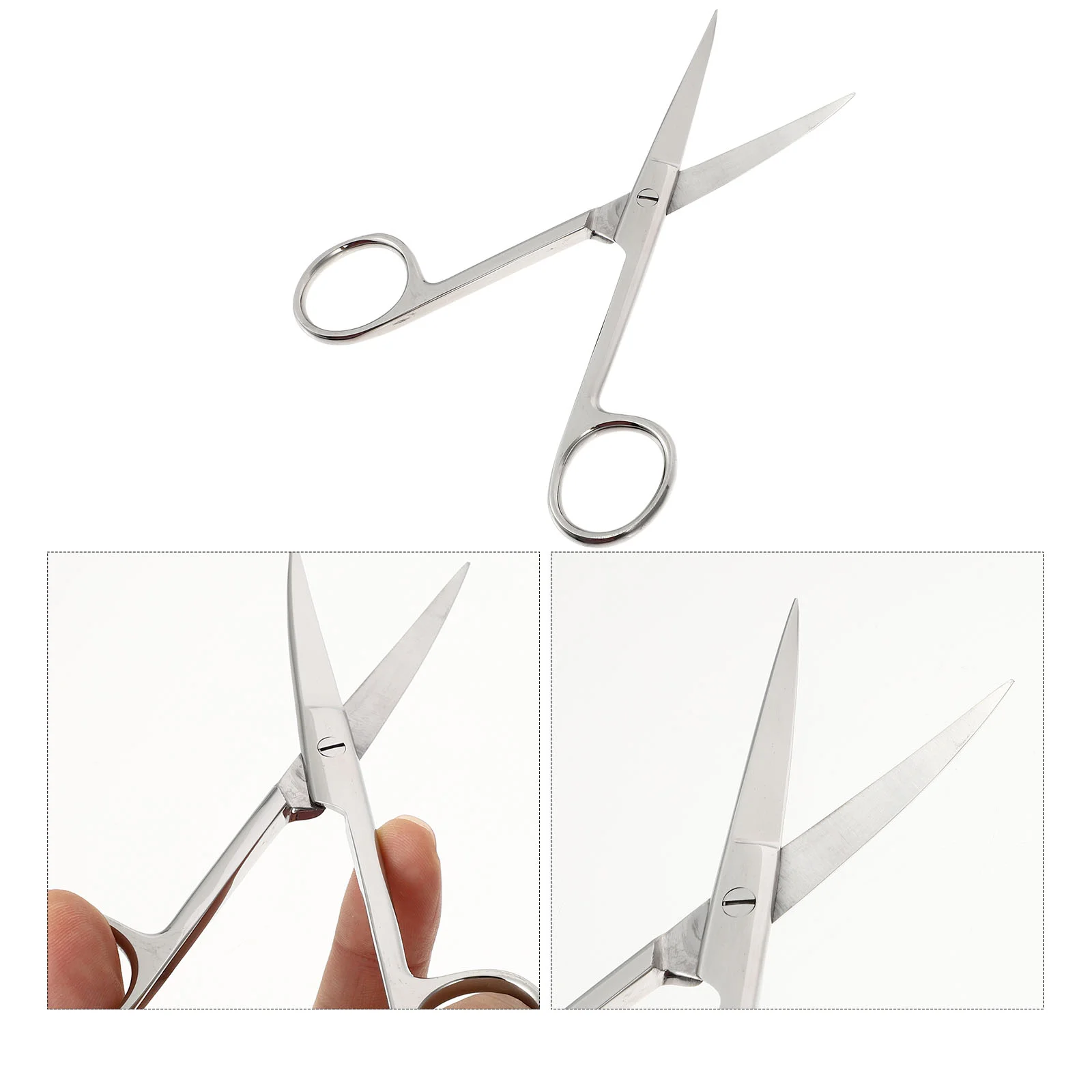 

Medical Scissors Doctor Used Shears Trimming Tool Nursing Curved Stainless Steel Care