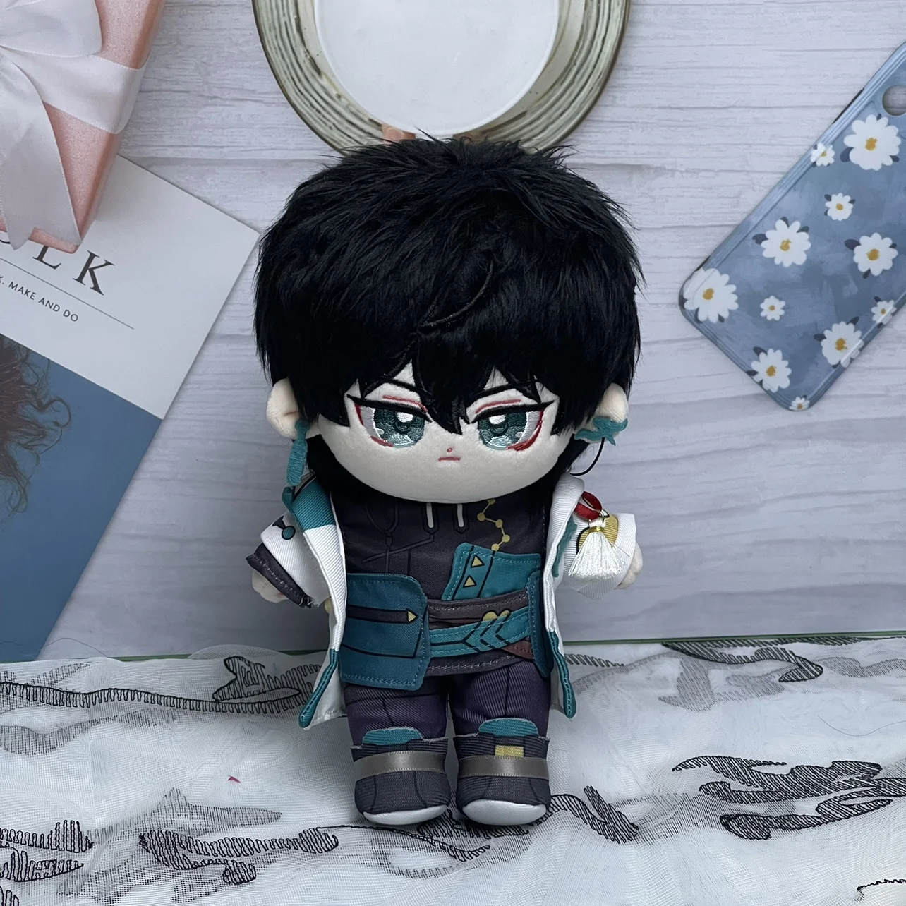 

New Game Anime Honkai: Star Rail Train Dan Heng 20cm Plush Dolls Dress Up Clothes Costume Cosplay Cute Props