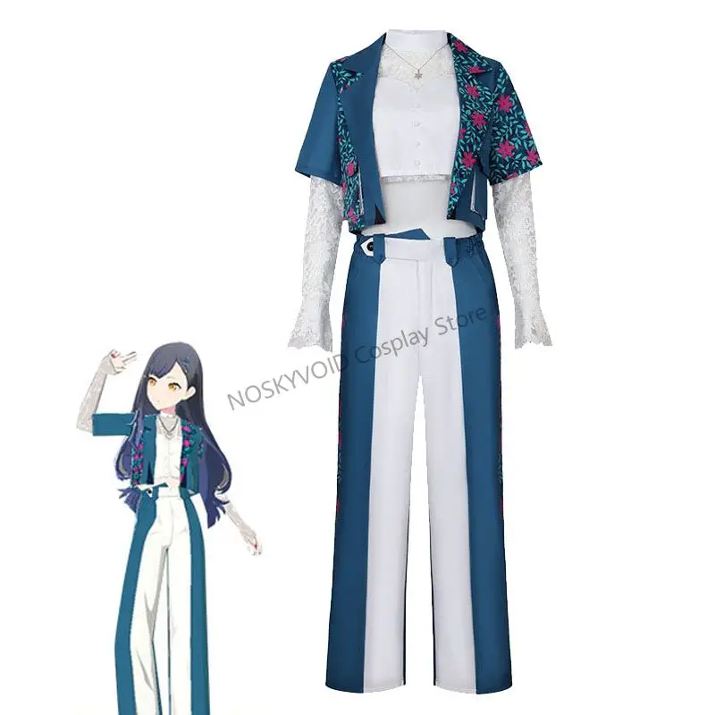 Новинка 2024 костюм и аксессуары для косплея Shiraishi An Мику: красочная сцена! Яркий