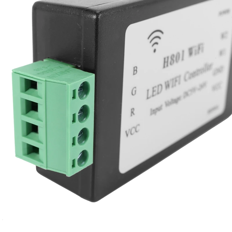 

3X H801 RGBW LED WIFI Controller LED RGB Controller DC5-24V Input For 5050 2835 3528 SMD LED Strip Light Tape Ribbon