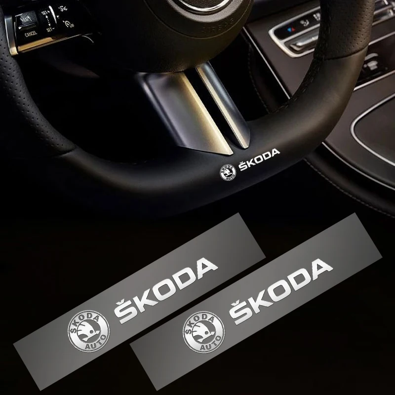 

10pcs 3D UV Stickers Auto Car Logo Styling for Skoda Octavia RAPID Superb Fabia Kodiaq Kamiq Karoq Car Accessories Decoration