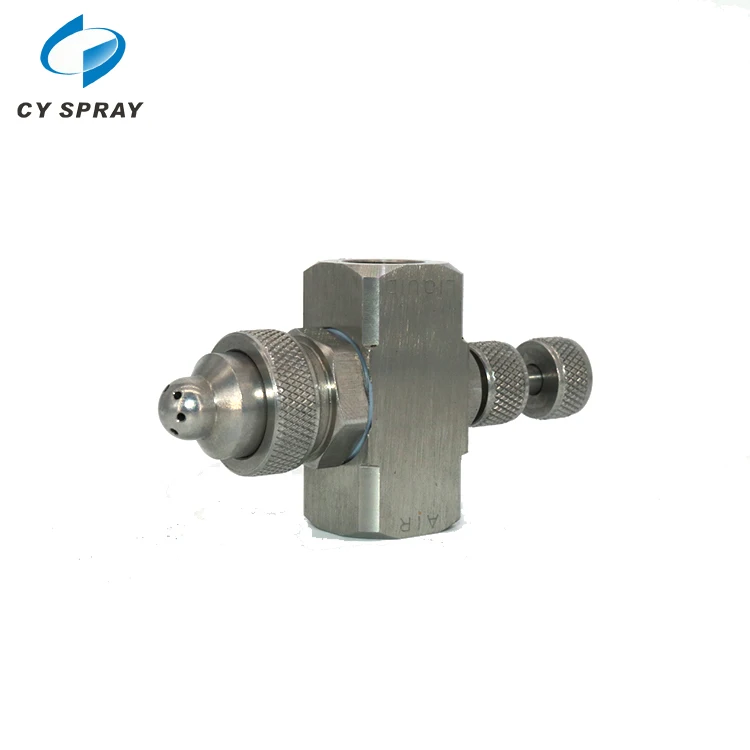 

Large Flow Rate Air Atomizer Spray Nozzle SU Series Air Atomizing Nozzle