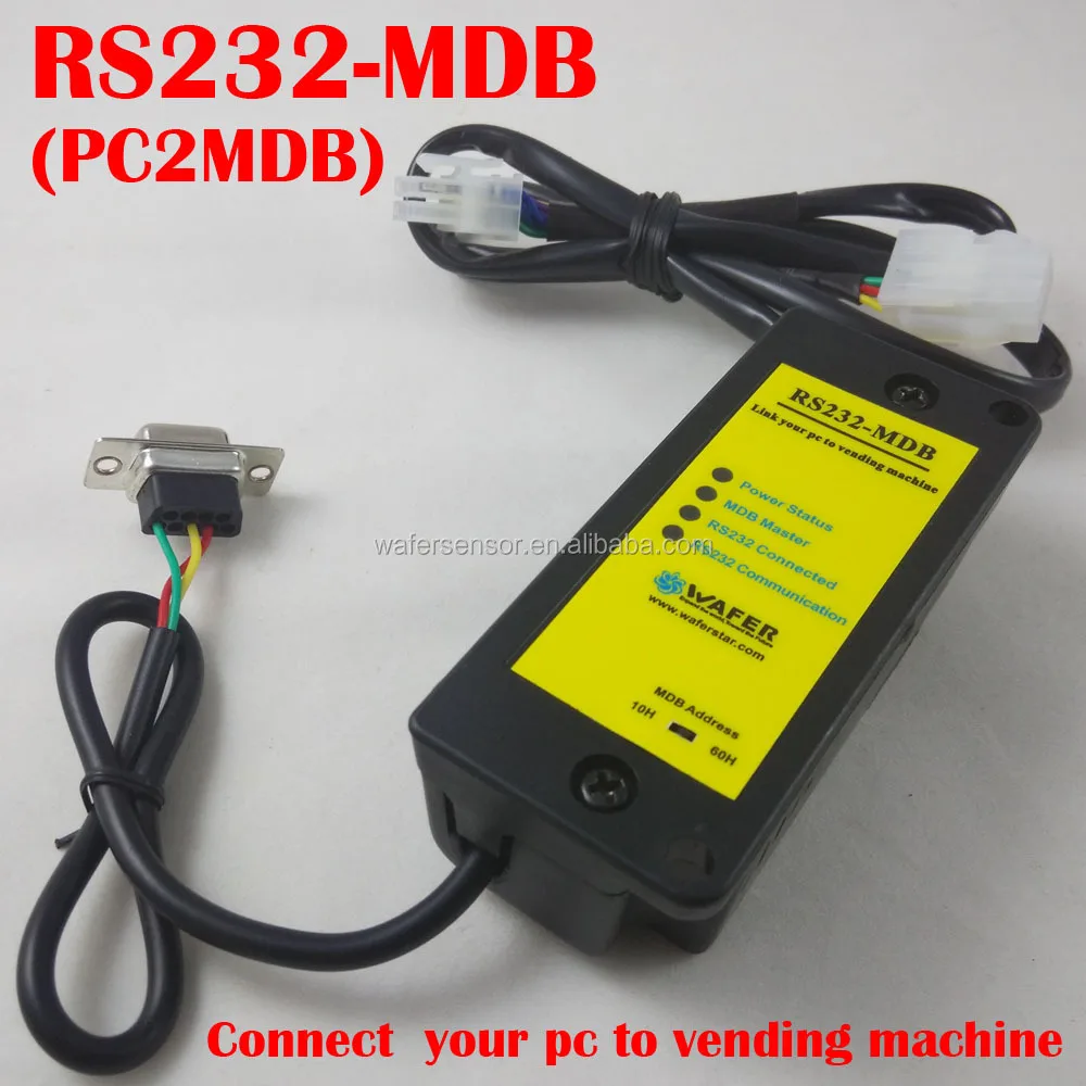 

Hot food Vending Machine cashless payment adapter / PC computer to hot food vending machine / PC2MDB / RS232-MDB