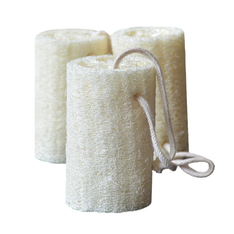 

2PC Exfoliating Body Natural Loofah Gourd Sponge Bath Rub Bath Shower Sponge Bathing Massage Cleaning Scrubber Tool