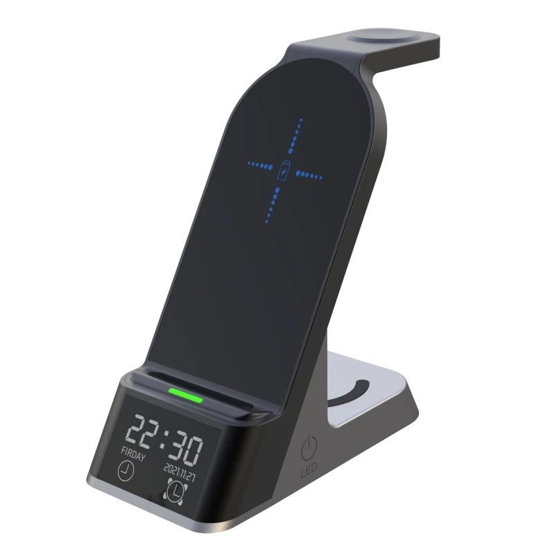 

6 в 1 Магнитное беспроводное зарядное устройство Подарки для семей друзей для телефона Часы