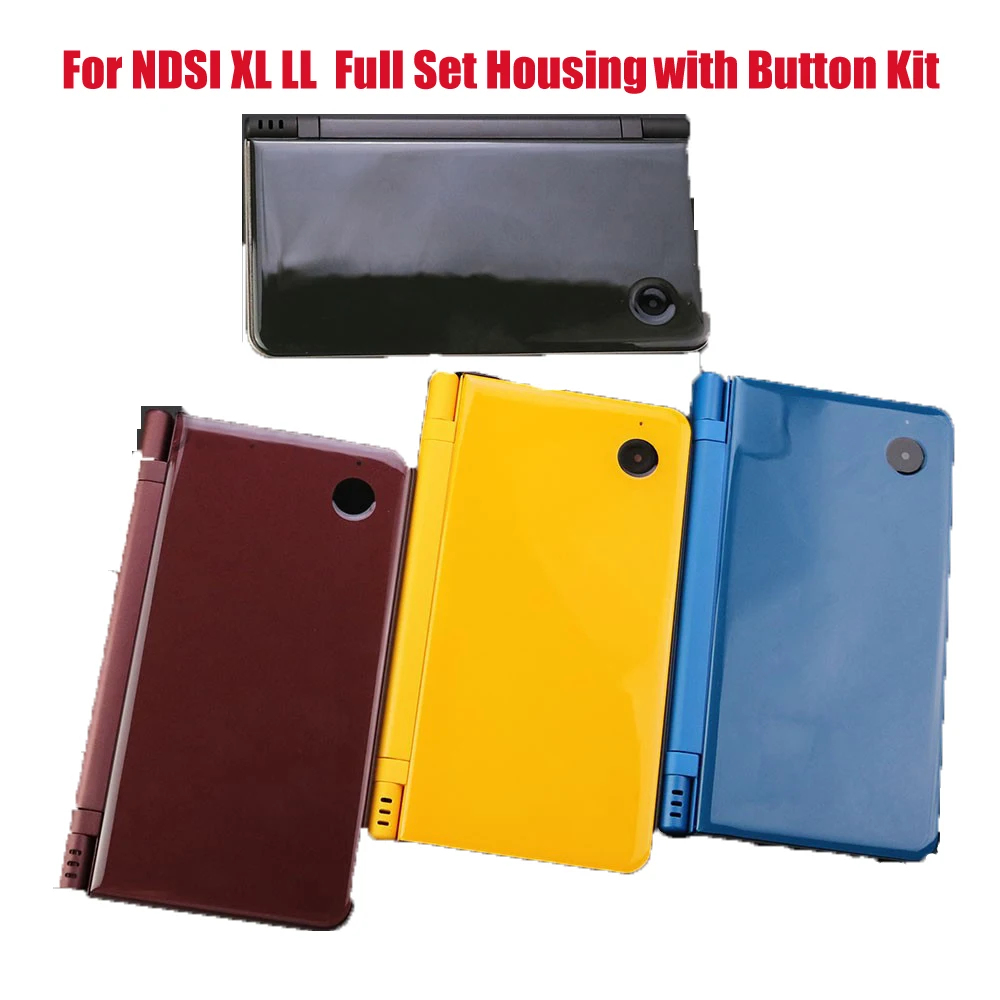 

Replacement Parts Full Set Housing Cover for NDSI XL LL Game Console Faceplate Shell Case with Button Kit