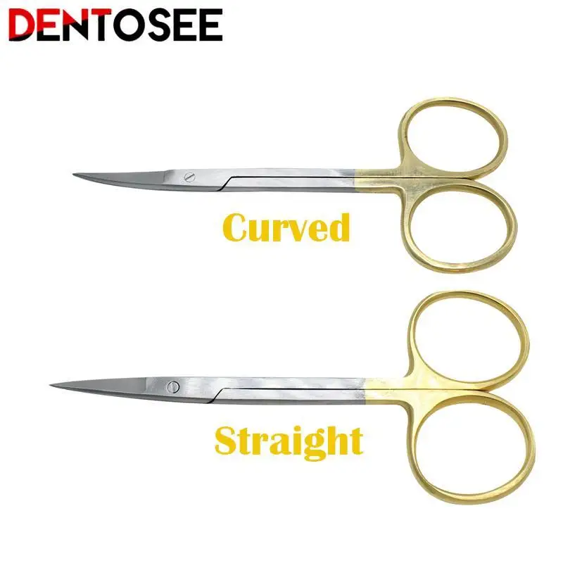 

Dentist Straight/curved Hemostatic Forceps Stainless Steel Fishing Forceps Medical Dental Surgical Scissors