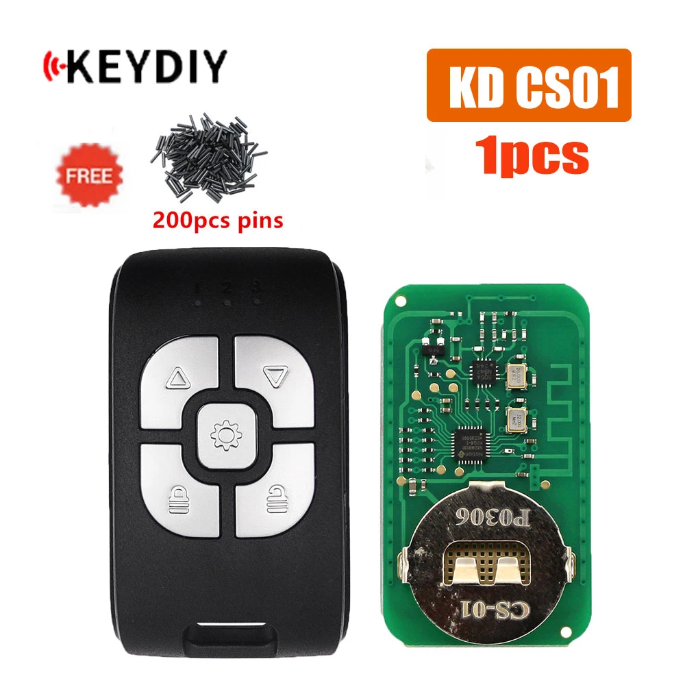 

1PCS/LOT KEYDIY KD CS01 Cloud All-in-one Face To Face Copy General Garage Door Fixed/Rolling Remote 225-915Mhz By Bluetooth