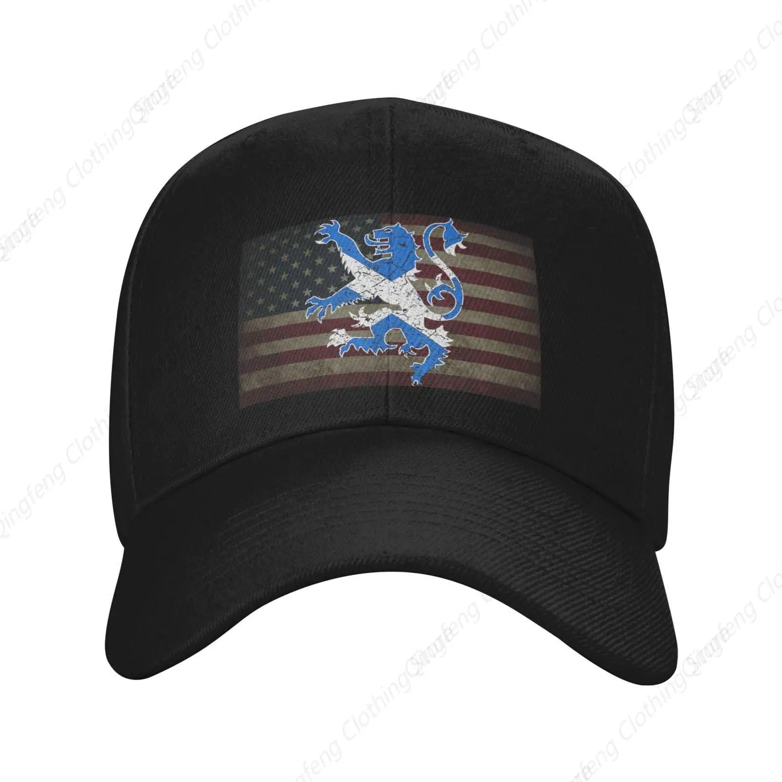 Регулируемая шляпа с изображением льва повседневные шляпы дальнобойщика