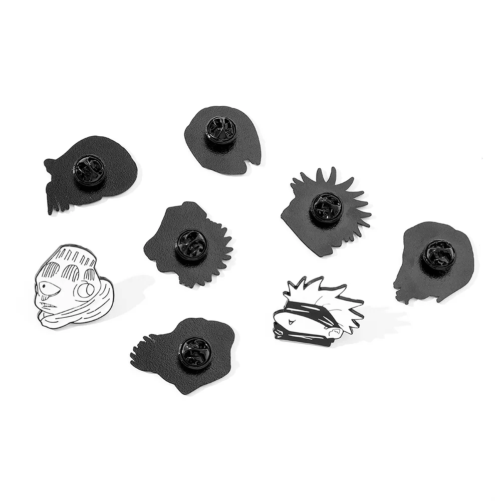 8 шт./набор эмалированные булавки для одежды