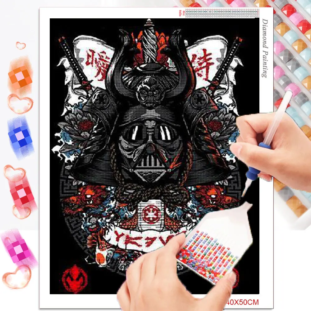 Набор для алмазной вышивки Самурай |